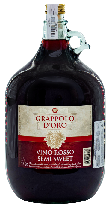 Vino Rosso Grappolo Semi Sweet Losito e Guarin - Сеть винных магазинов Wine Gallery 